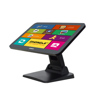 ZHONGJI® A14 Cash Register 15.6"Touch Screen Ultra-Thin Appearance Design for Retail Store/Restuarant